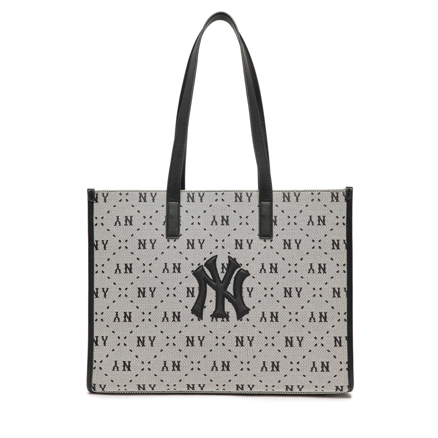Túi MLB Big Diamond Monogram Jacquard Large Tote Bag New York Yankees Black ( 3AORL013N-50BKS ) - Chính Hãng 