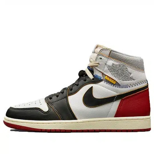 Giày Nike Air Jordan 1 x Union Retro High ‘Black Toe’ 1:1