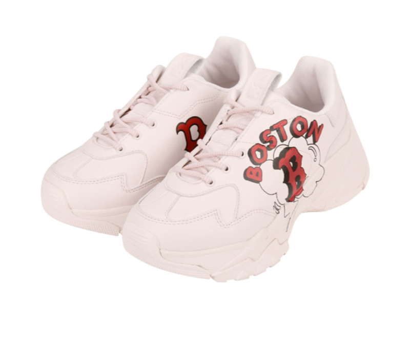 giày MLB BIGBALL CHUNKY LIKE BOSTON RED SOX PINK 1:1