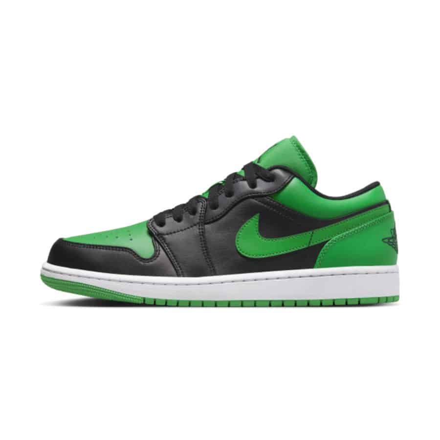 Giày Nike Air Jordan 1 Low 'Black Green' 553558-065 - Chính Hãng