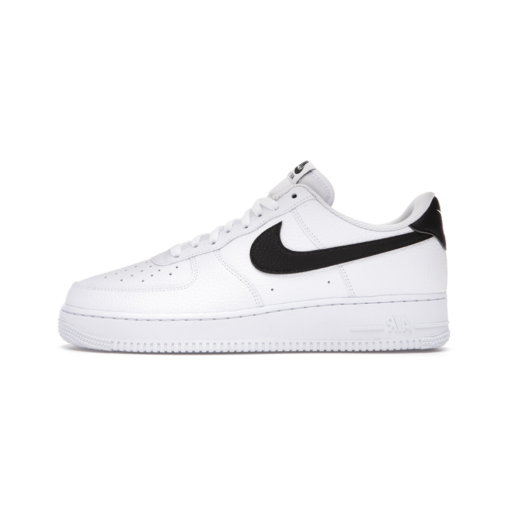 Nike Air Force 1 Low '07 White Black Pebbled Leather - CT2302-100 - Chính Hãng